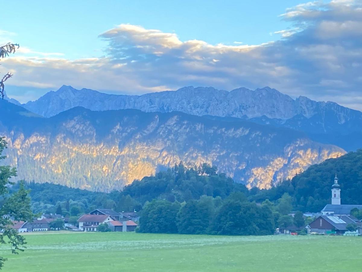Ferienwohnung Kaiserpanorama - Alpenmagie Suites Oberaudorf Exterior foto