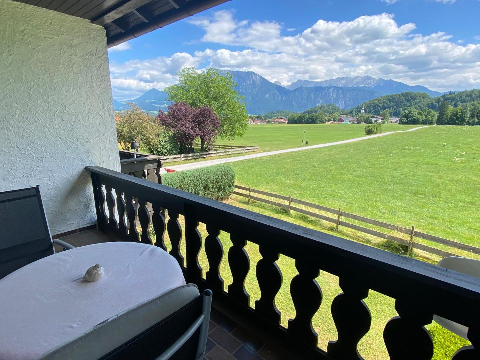 Ferienwohnung Kaiserpanorama - Alpenmagie Suites Oberaudorf Exterior foto